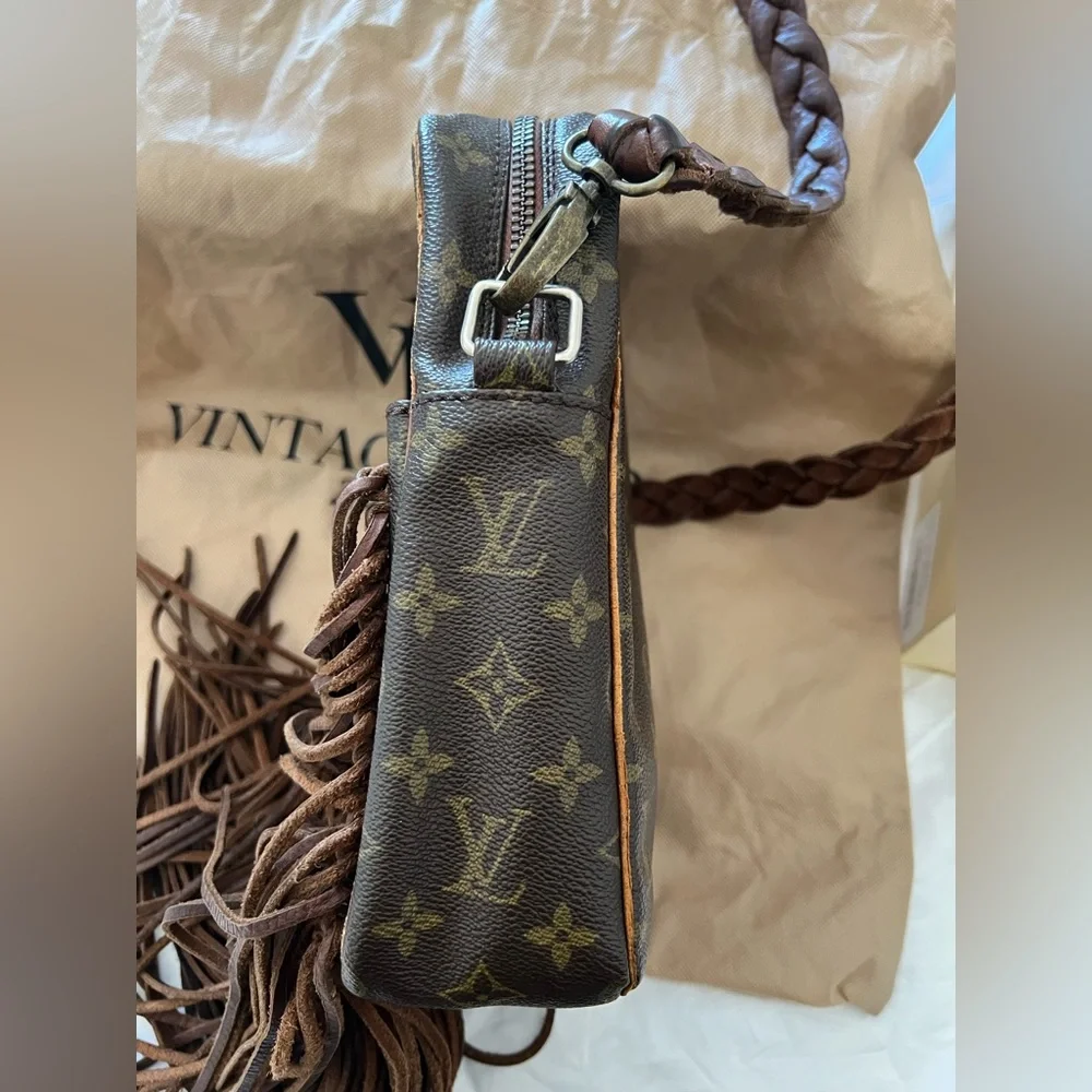 Louis Vuitton Monogram Marceau Fringe Crossbody - Vintage Boho Bags - Picture 4 of 15